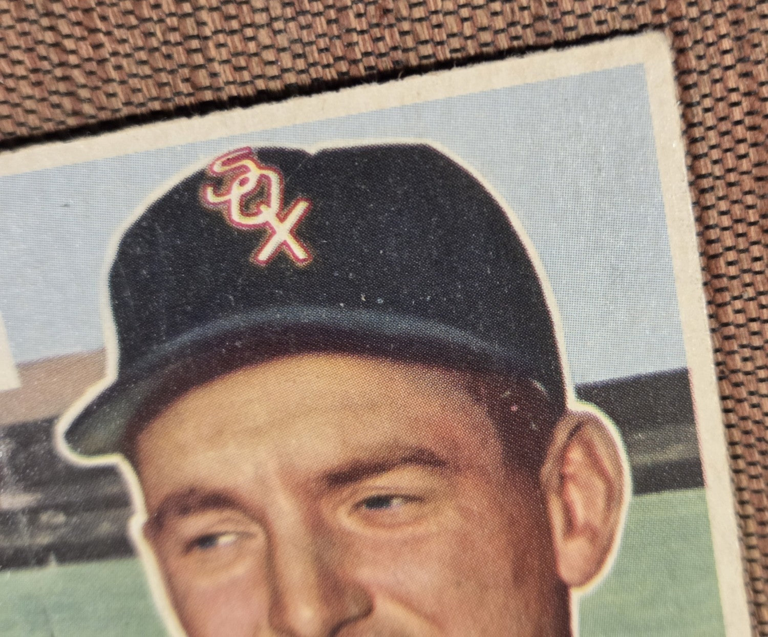 1956 Topps #195 George Kell Chicago White Sox Authentic Original Baseball Card3