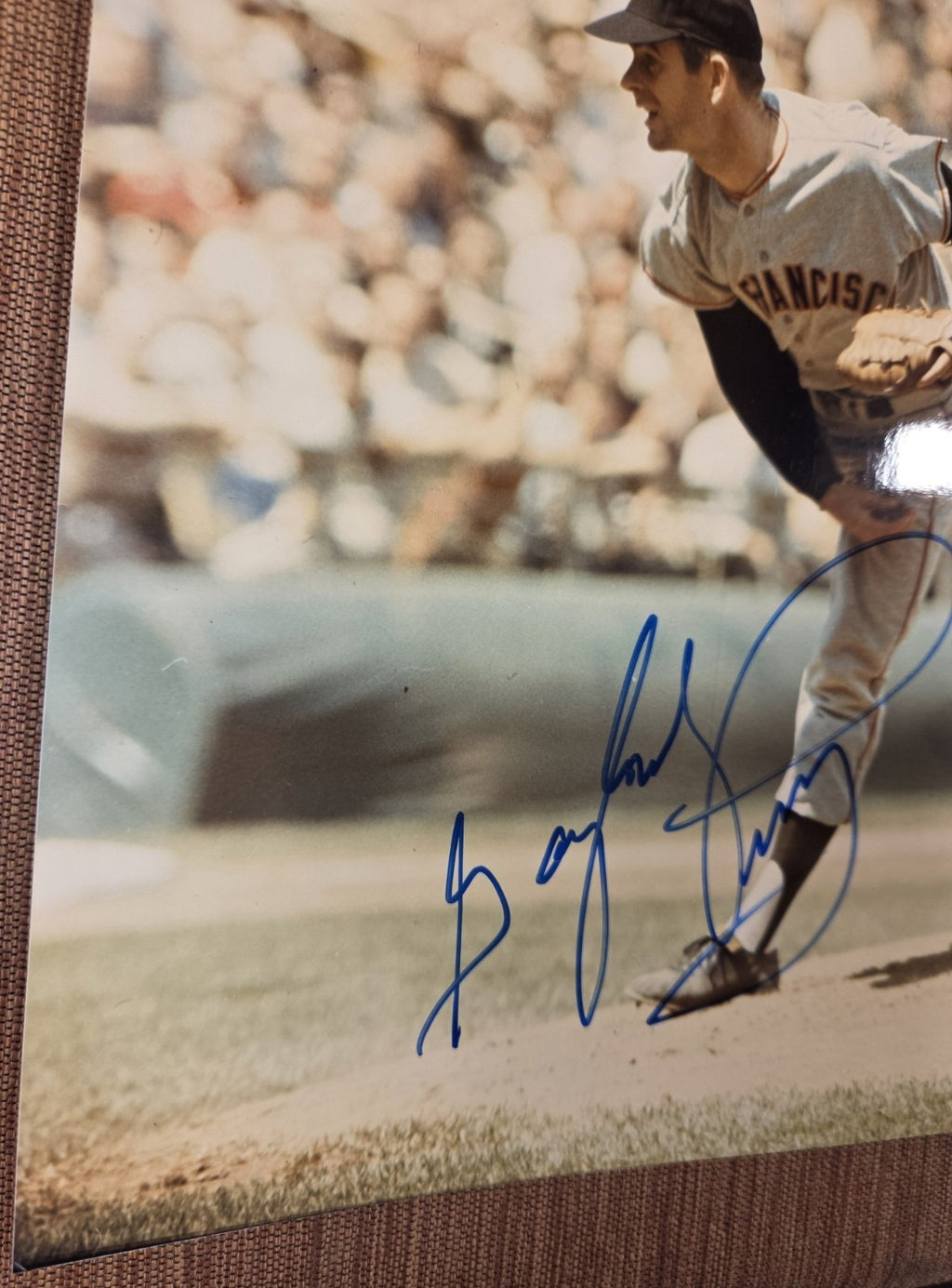 Gaylord Perry AUTO 8 x 10 San Francisco Giants Baseball Signed Photo JSA HOF6