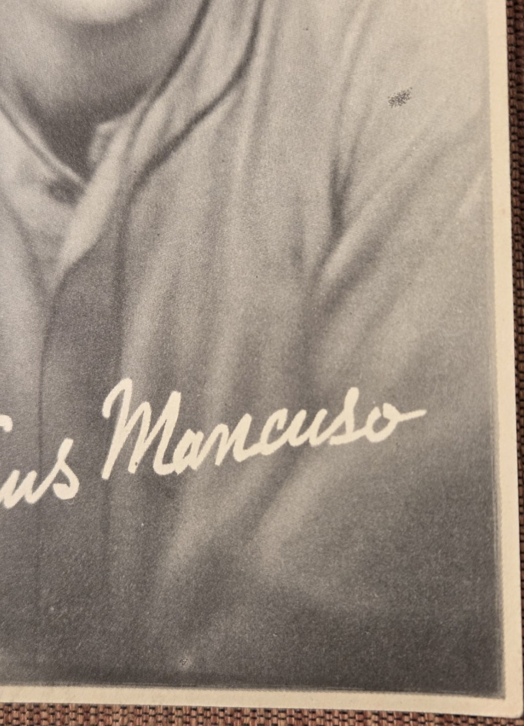 1939 Goudey Premiums R303 #19 Gus Mancuso Cardinals Giants Dodgers Baseball Card3
