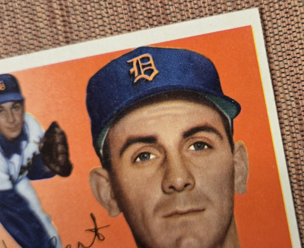 1955 Topps #138 Ray Herbert Detroit Tigers Authentic Original Baseball Card2