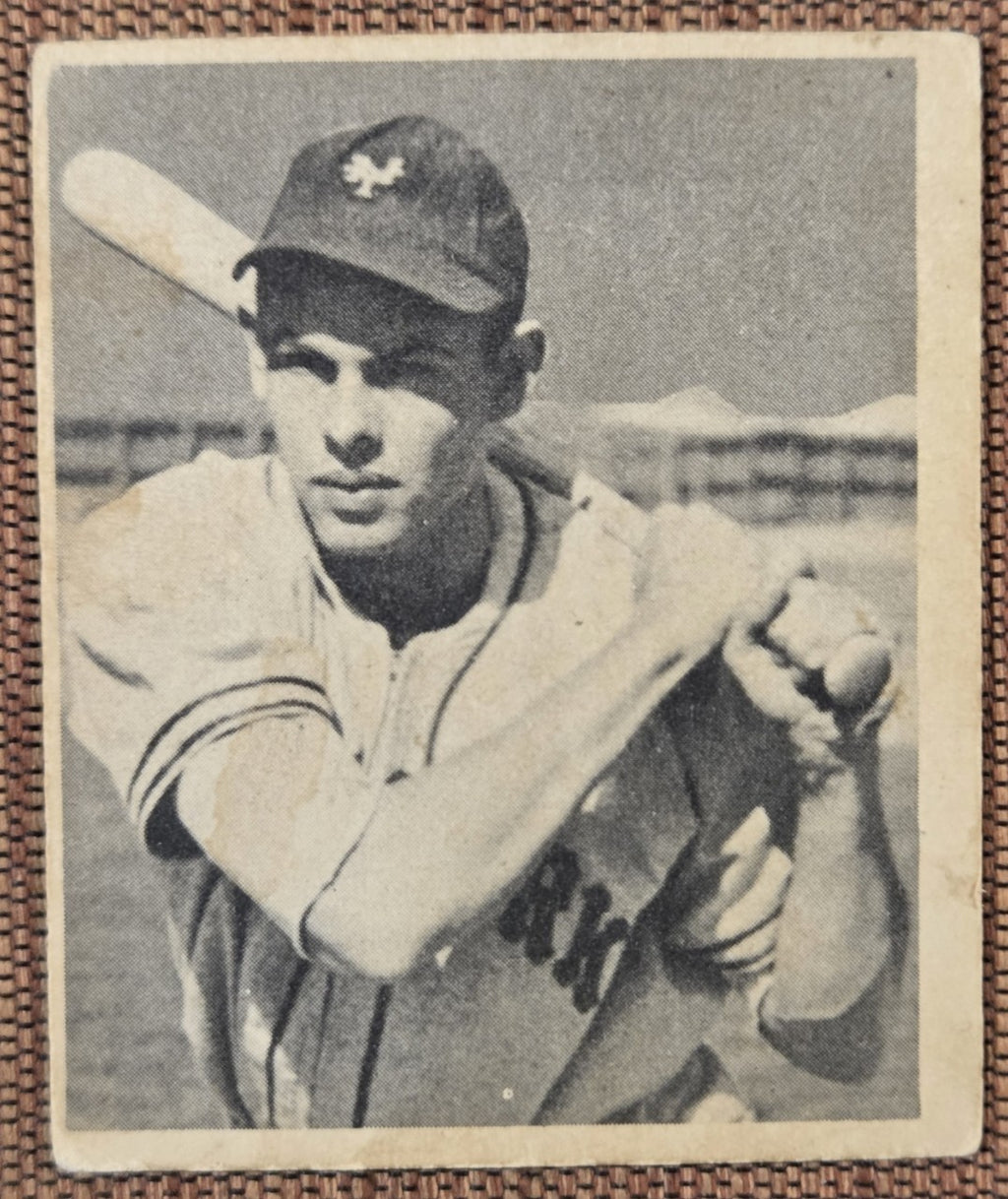 1948 Bowman #37 Clint Hartung New York Giants Original Rookie Baseball Card RC0