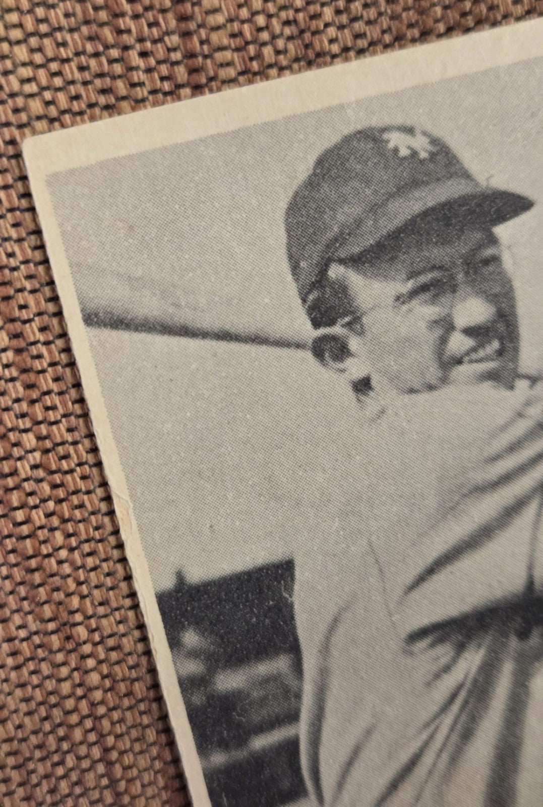 1948 Bowman #32 Bill Rigney New York Giants Original Rookie Baseball Card RC2