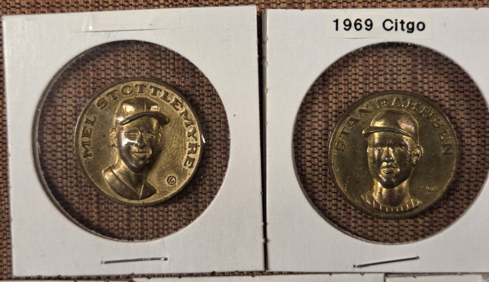 1956 Pin Bob Turley 1969 Citgo Coins Stottlemyre and 1971 Topps Coins Baseball1