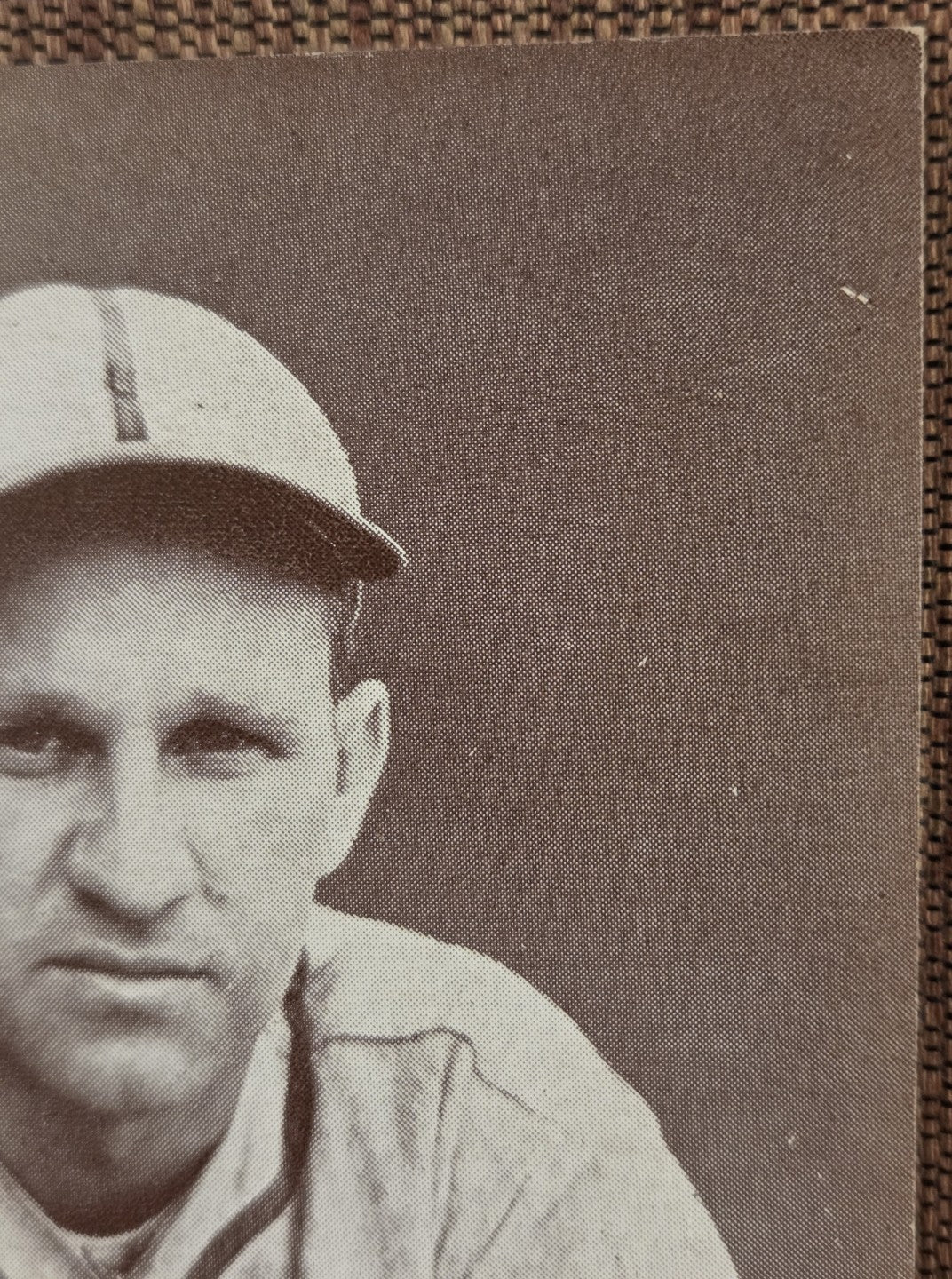 1947 Exhibits Enos Slaughter St. Louis Cardinals Original Baseball Card HOF2