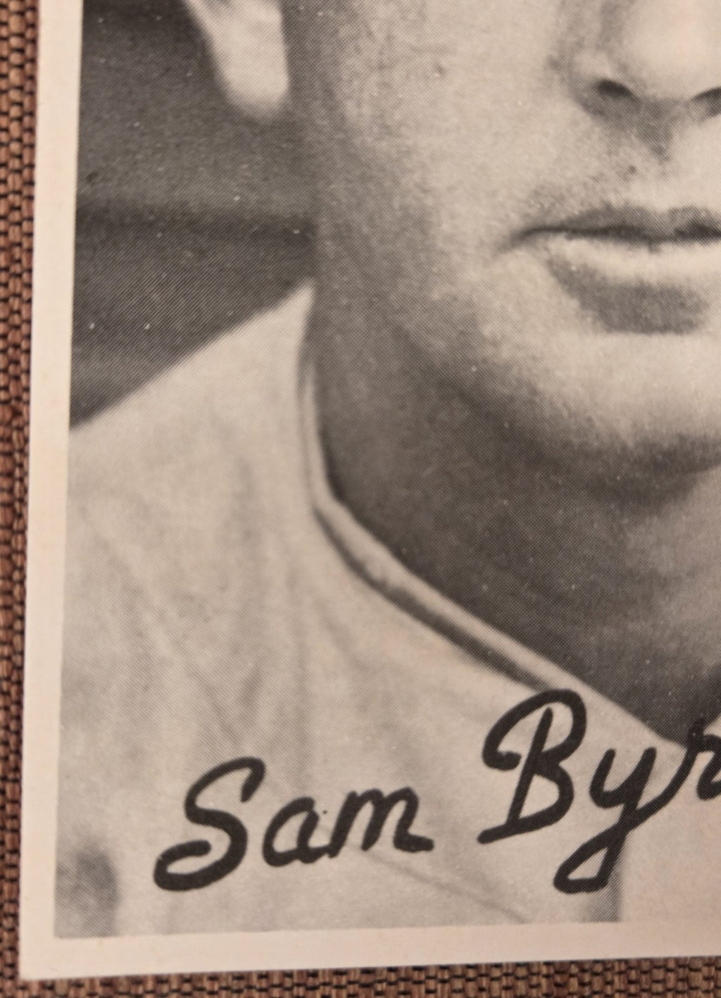 1936 Goudey Wide Pen #12 Sam Byrd NY Yankees Reds Original Baseball Card4