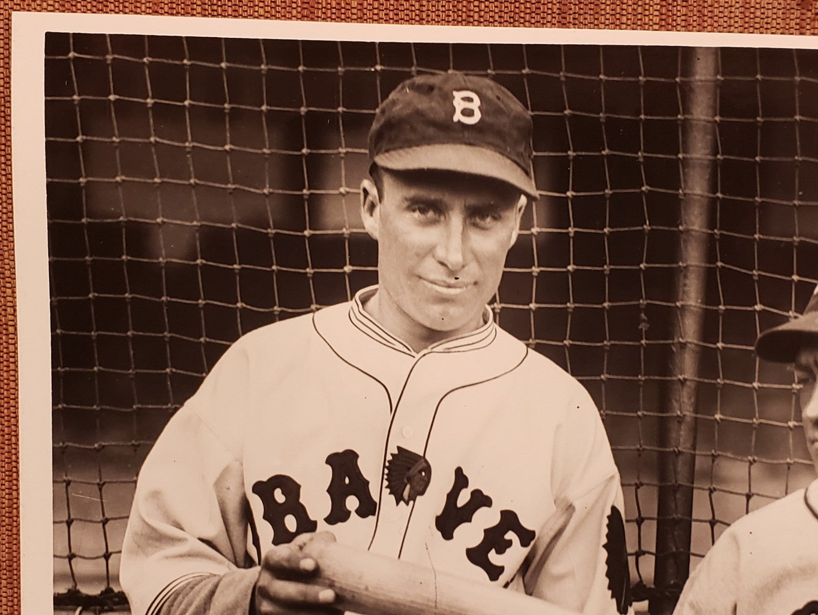 Wally Berger Auto Boston Braves 1930's Baseball 8x10 Photo JSA Hack Wilson HOF5