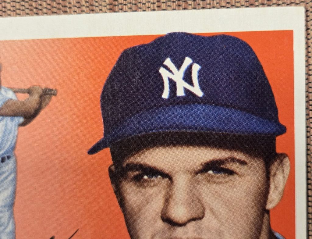 1955 Topps #22 Bill Skowron New York Yankees Authentic Original Baseball Card2