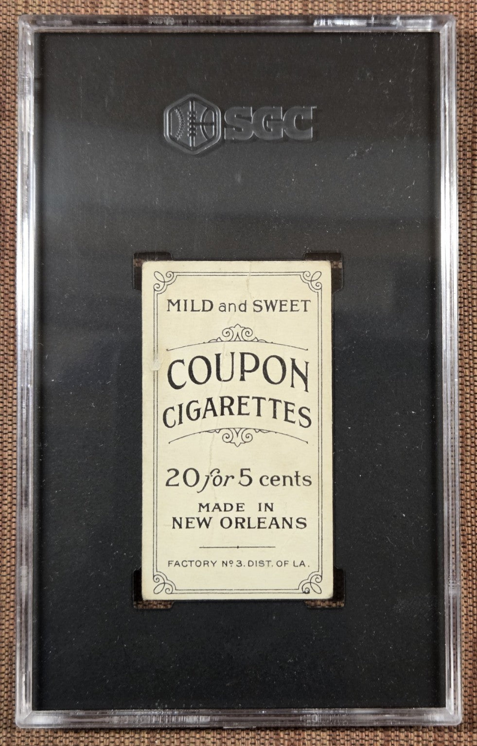 1914 Coupon T213 Otto Knabe Pirates Phillies Cubs Terrapins Baseball Card SGC1.51