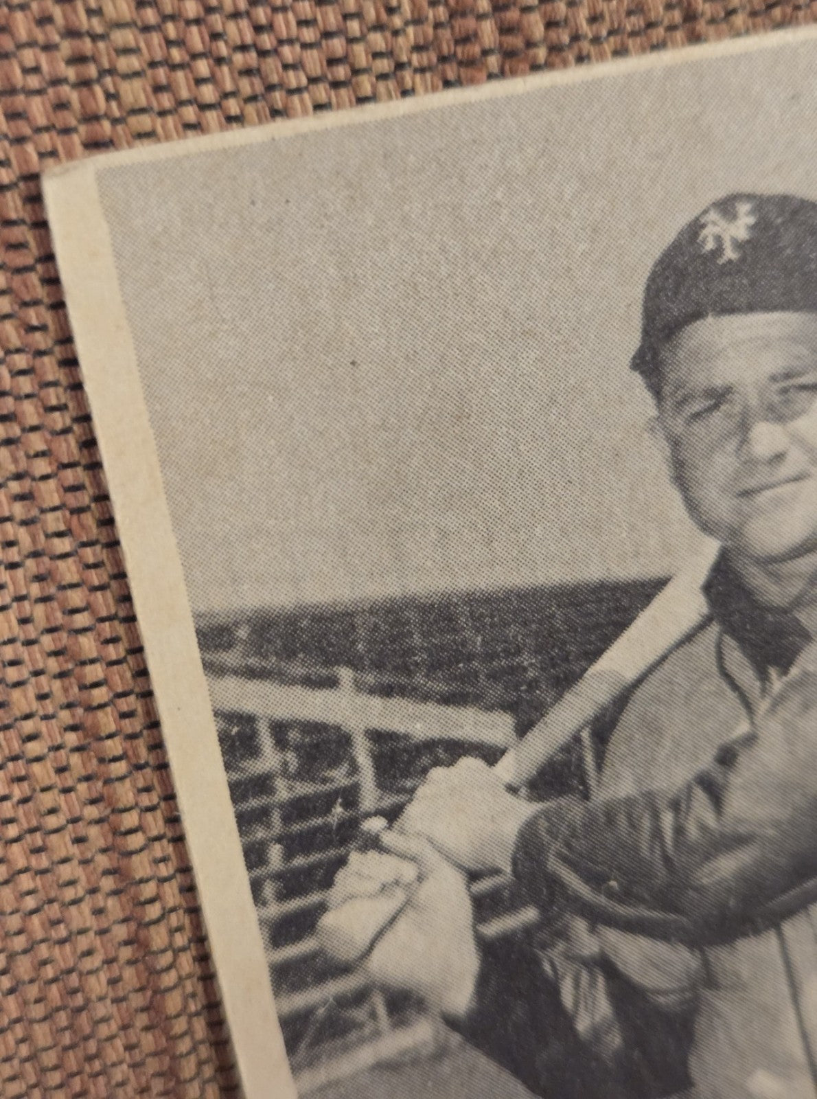 1948 Bowman #13 Willard Marshall New York Giants Rookie Baseball Card RC SP1