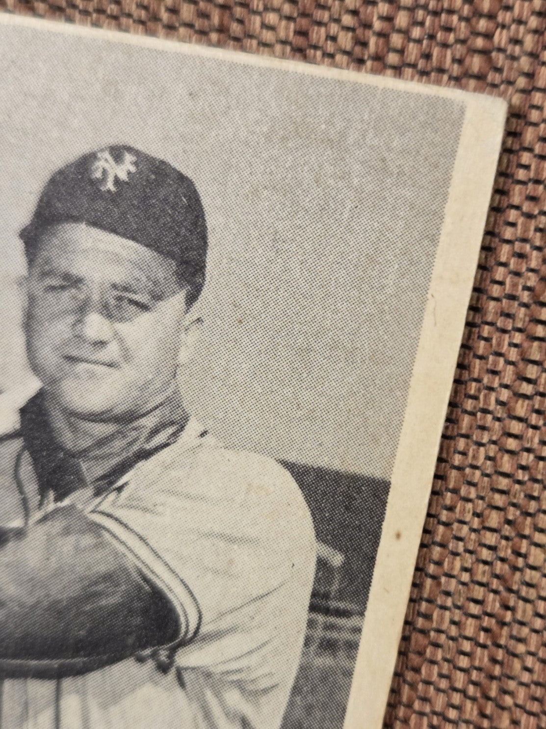 1948 Bowman #13 Willard Marshall New York Giants Rookie Baseball Card RC SP2