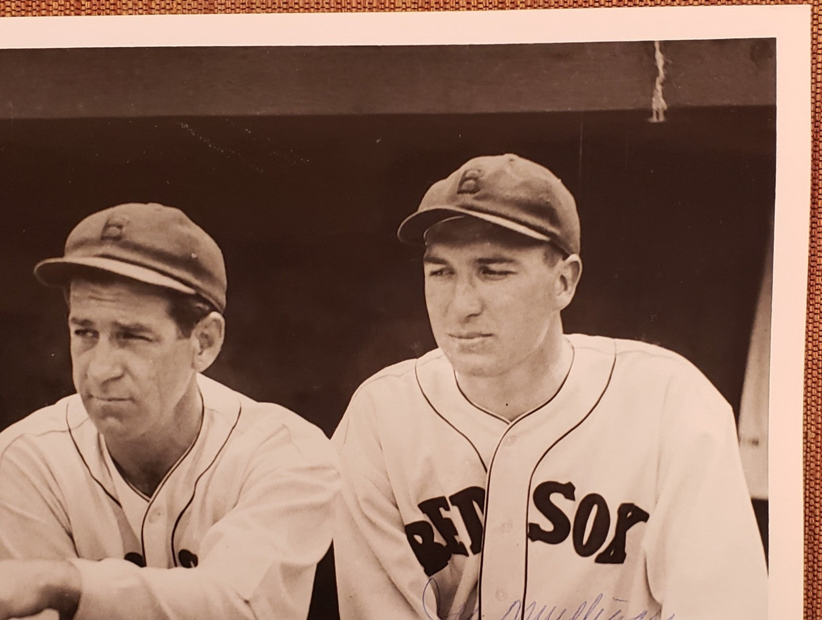 Joe Mulligan Auto Boston Red Sox 1930's Baseball 8x10 Photo JSA Harris Kellett2