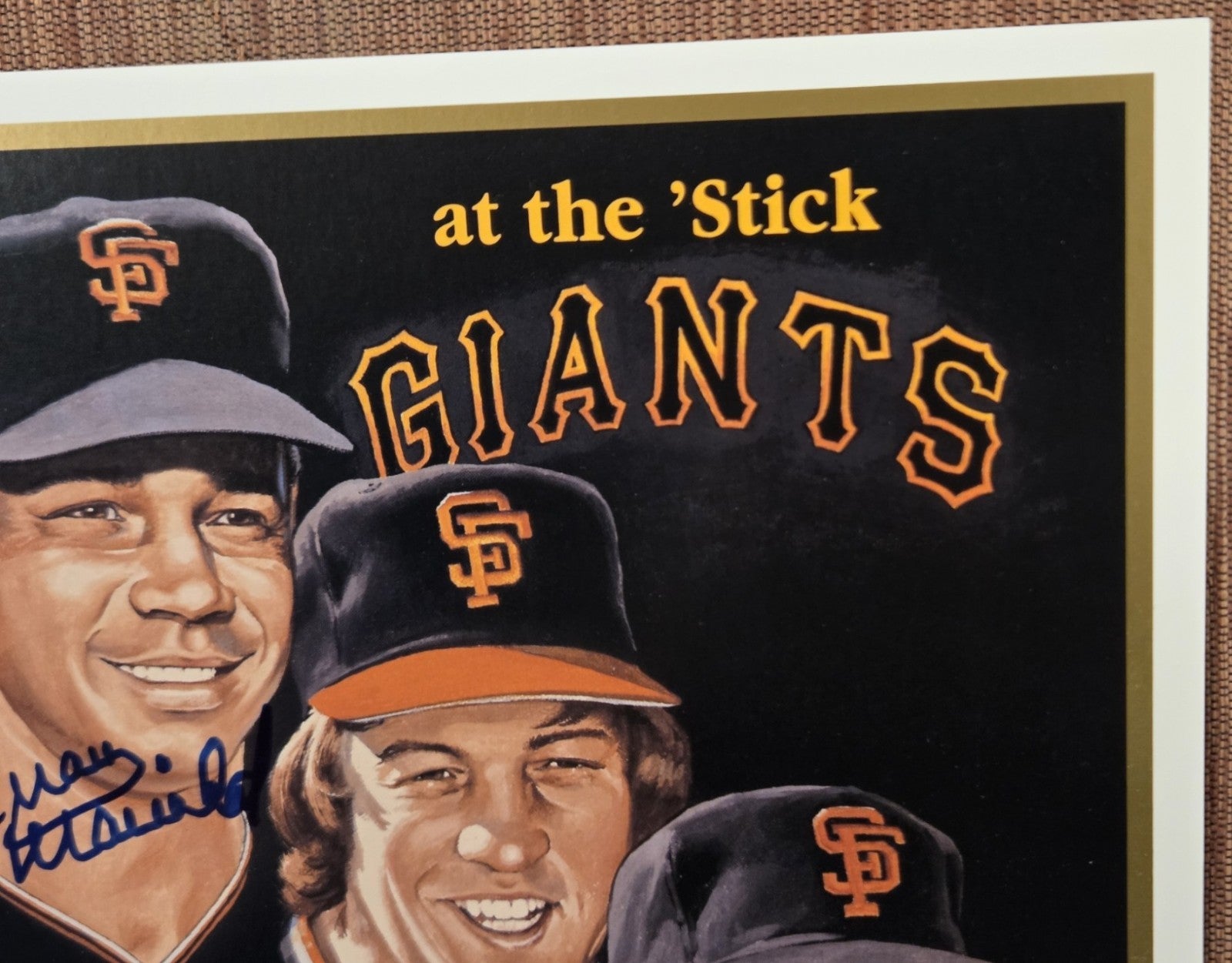 Orlando Cepeda Juan Marichal Auto San Fran Giants Baseball 8x10 Photo JSA HOF2