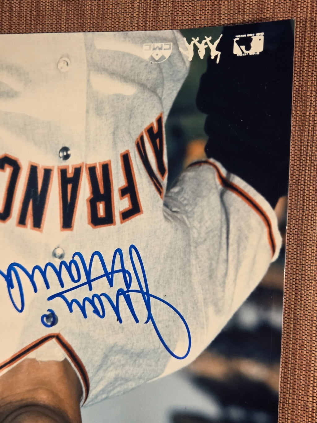 Juan Marichal Auto San Francisco Giants Vintage Original Baseball 8x10 Photo JSA4