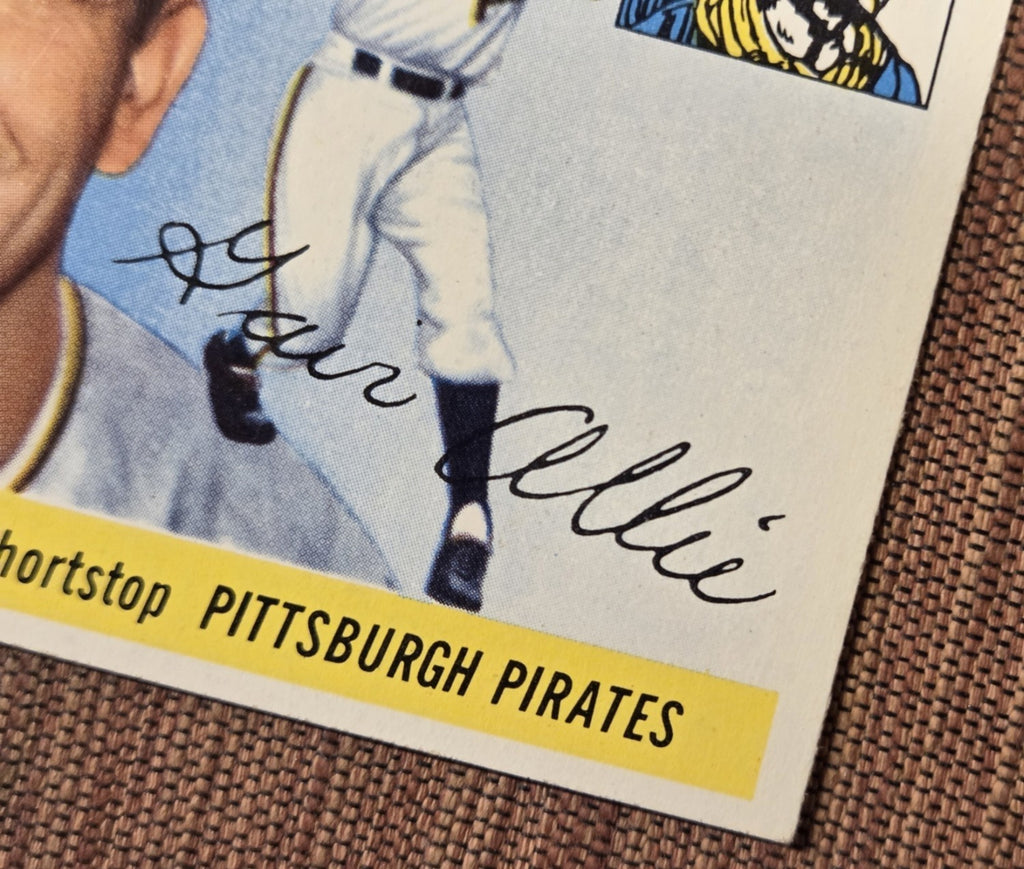 1955 Topps #59 Gair Allie Pittsburgh Pirates Authentic Original Baseball Card3