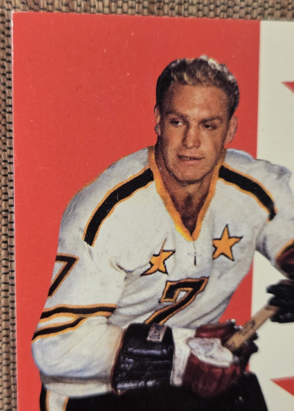 1994 Parkhurst Tall Boys #136 Bobby Hull Chicago Blackhawks Hockey Card JSA AUTO1