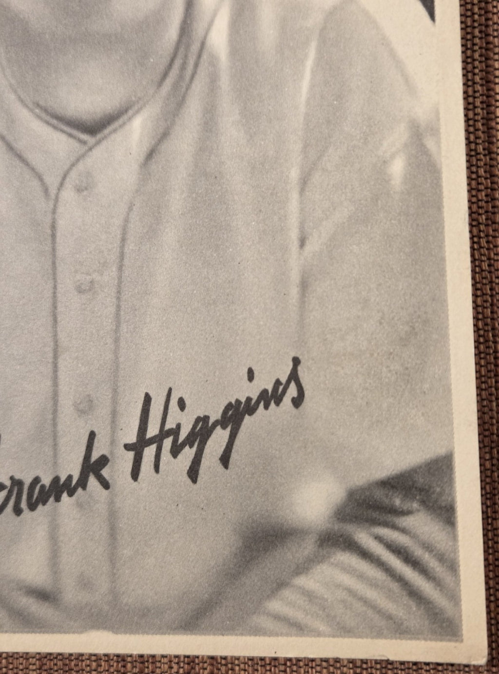 1939 Goudey #15 Frank Higgins Tigers Red Sox Athletics Original Baseball Card3