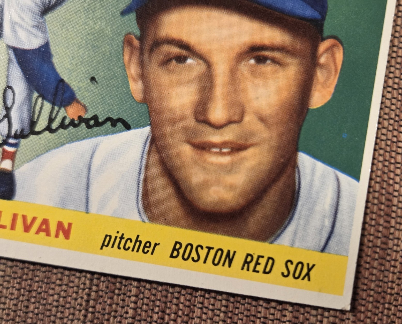 1955 Topps #106 Frank Sullivan Boston Red Sox Original Rookie Baseball Card RC3