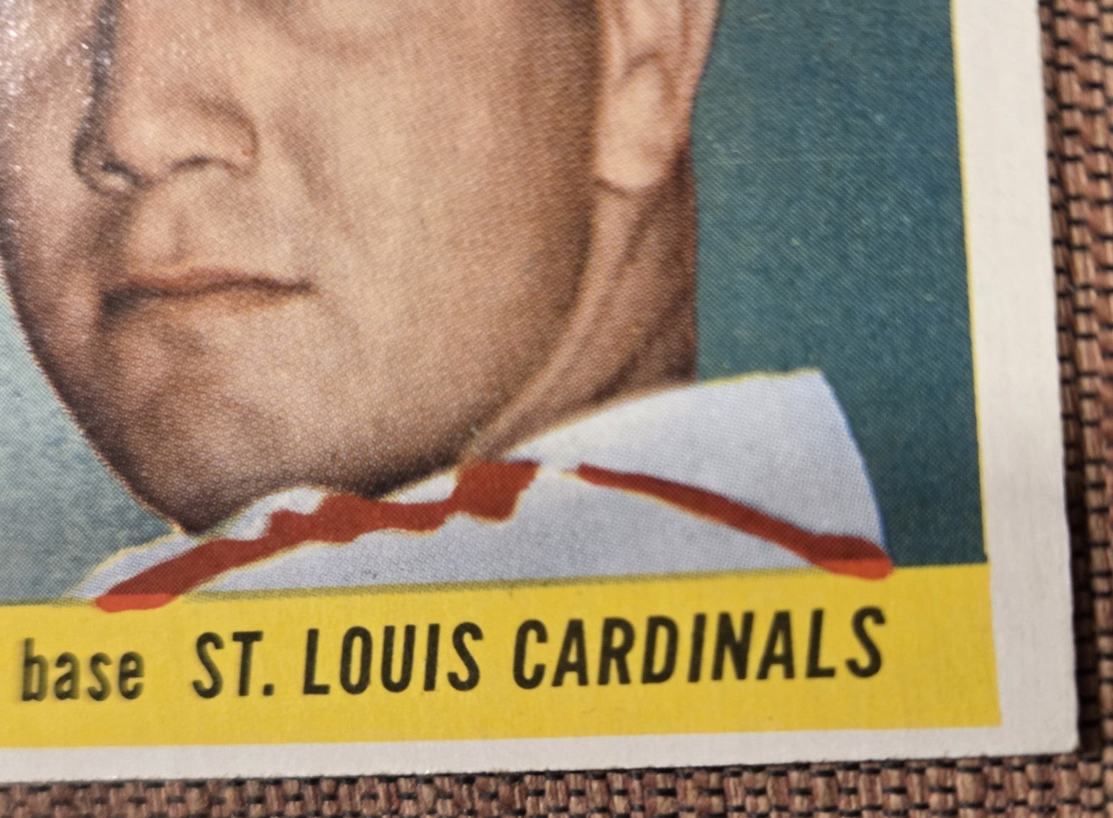 1955 Topps #125 Ken Boyer St. Louis Cardinals Original Rookie Baseball Card RC3