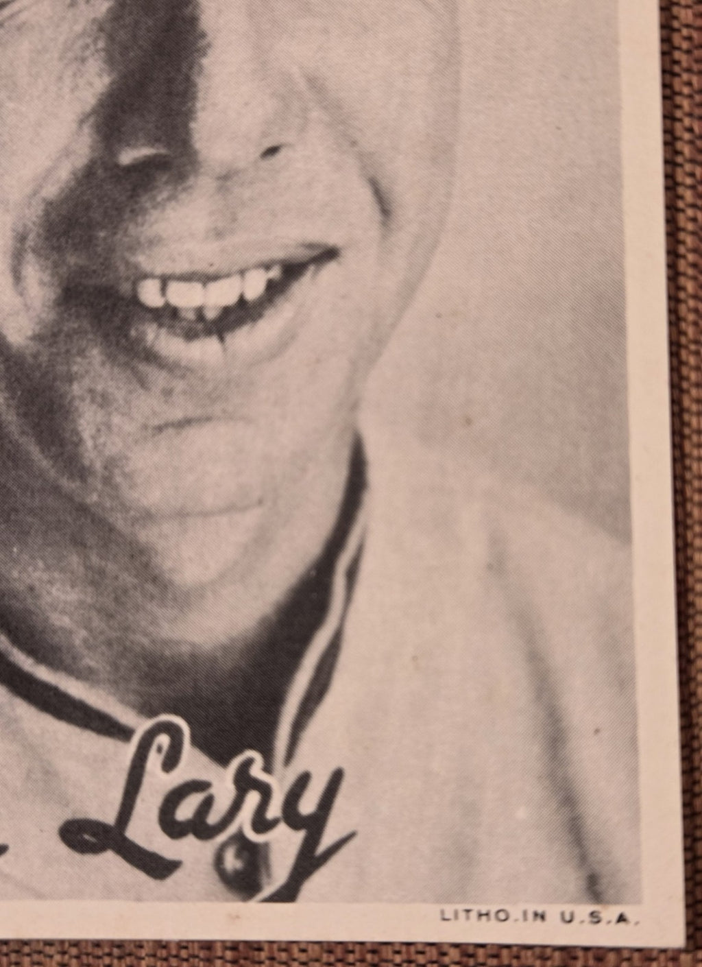 1936 Goudey Wide Pen Premiums #62 Lyn Lary Yankees Browns Indians Baseball Card3