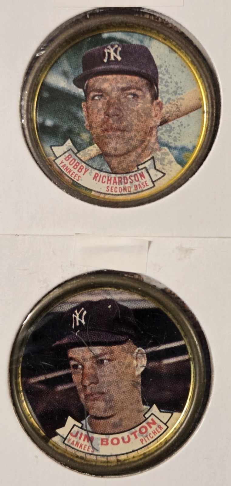 1965 Old London Maris 1964 Topps Tresh Howard Richardson Downing Baseball Coins1