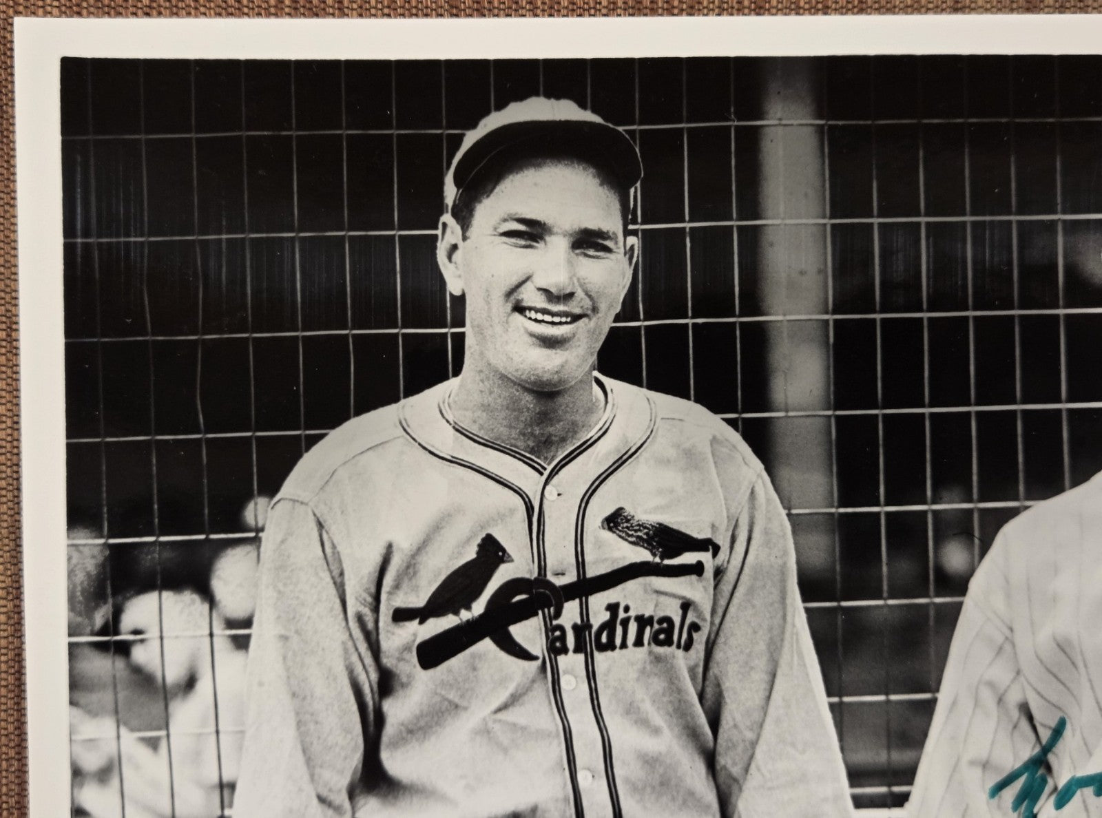 Lou Fette Auto Boston Braves 1930's Baseball 8x10 Photo JSA Dizzy Dean HOF1