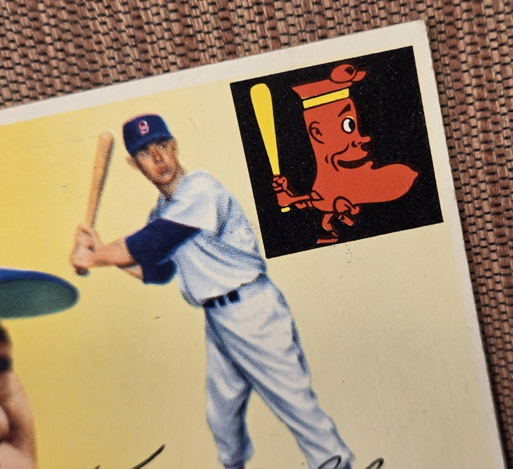 1955 Topps #72 Karl Olson Boston Red Sox Authentic Original Baseball Card2