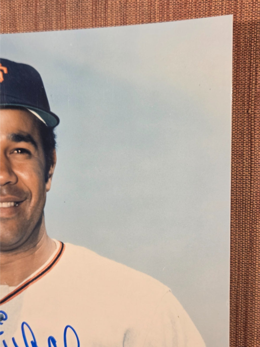 Juan Marichal Auto San Francisco Giants Vintage Original Baseball 8x10 Photo JSA2