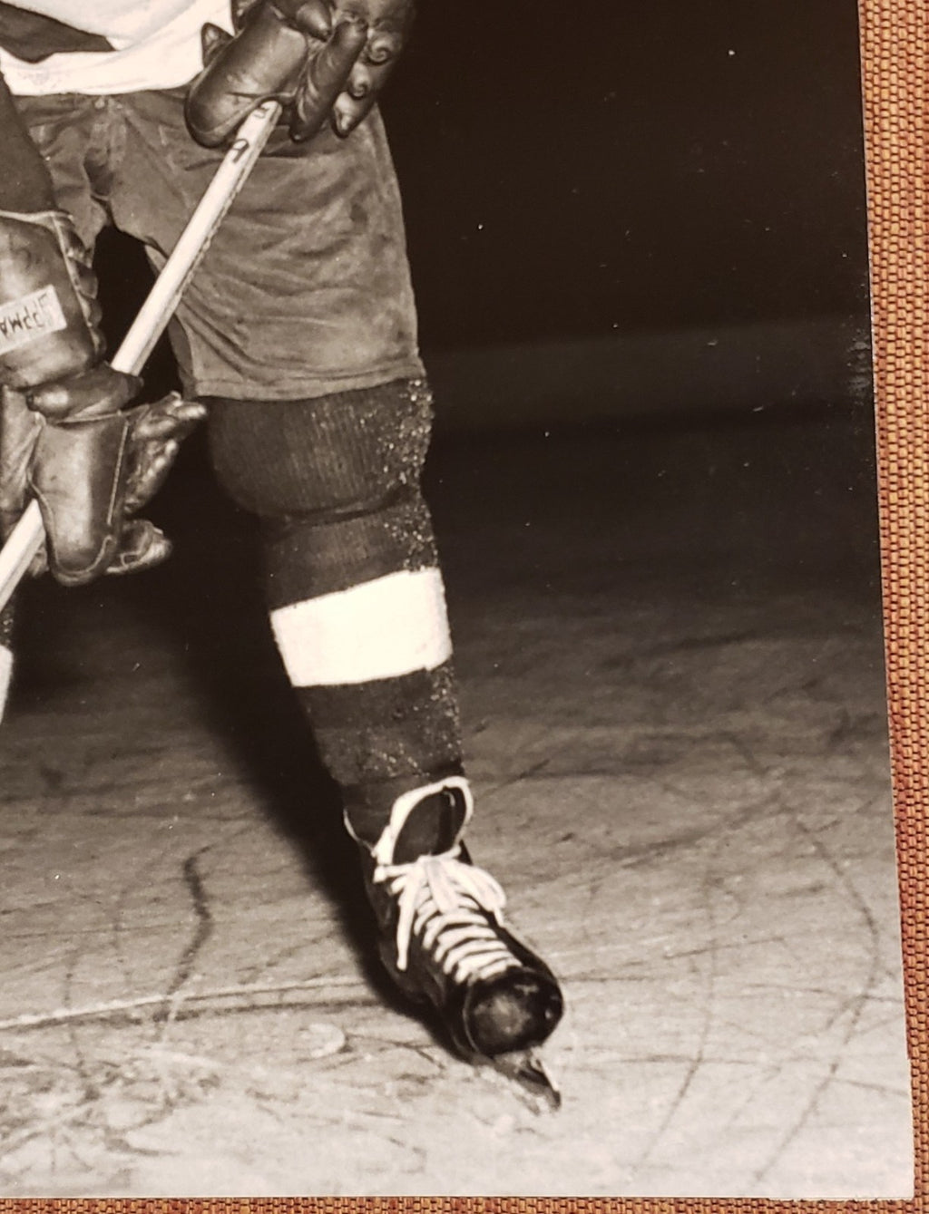Gordie Howe Auto Detroit Red Wings Vintage Original Hockey 8x10 Photo JSA HOF3