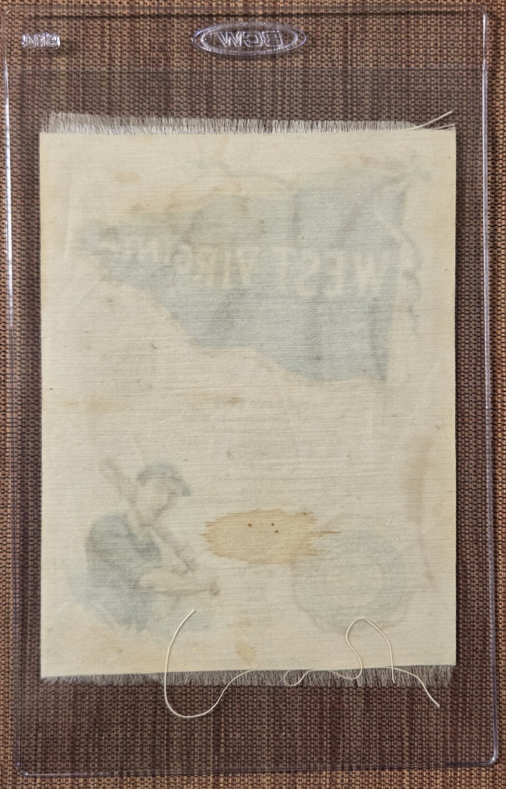 1910 Murad College Silks S23 West Virginia University Baseball Silk Blanket1