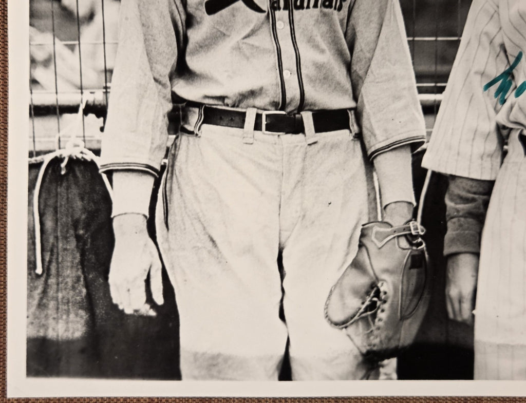 Lou Fette Auto Boston Braves 1930's Baseball 8x10 Photo JSA Dizzy Dean HOF4