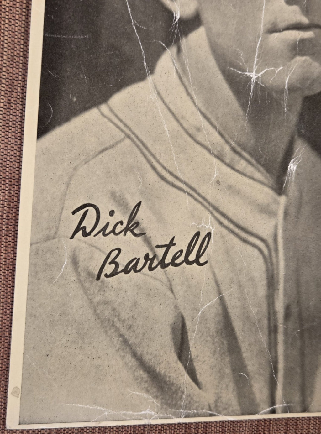 1935 Goudey Premiums  R309-2 Dick Bartell Phillies Giants Tigers Baseball Card4