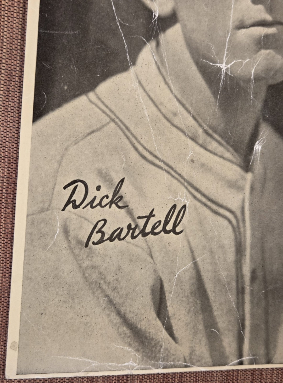1935 Goudey Premiums  R309-2 Dick Bartell Phillies Giants Tigers Baseball Card4
