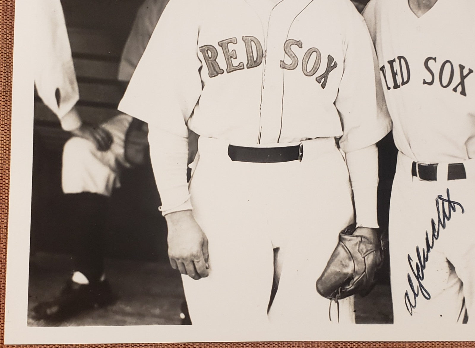 Al Schacht Auto Boston Braves Vintage Original 1930's Baseball 8x10 Photo JSA4