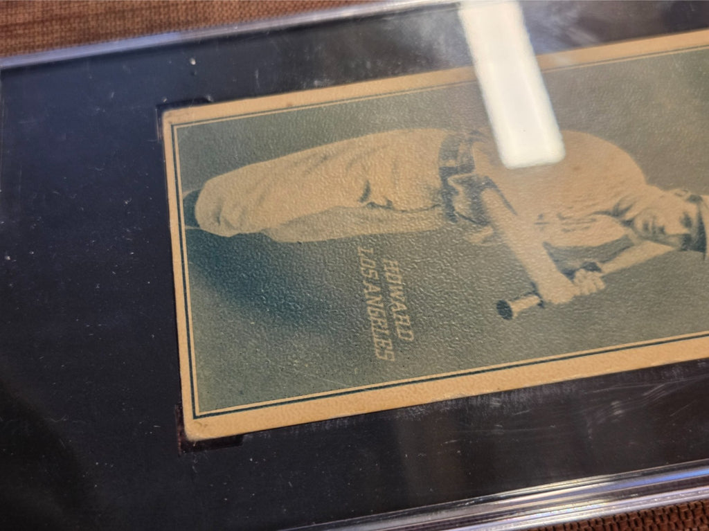 1911 Pacific Coast Biscuit D310 Ivan Howard LA Angels Baseball Card SGC 1 POP 12