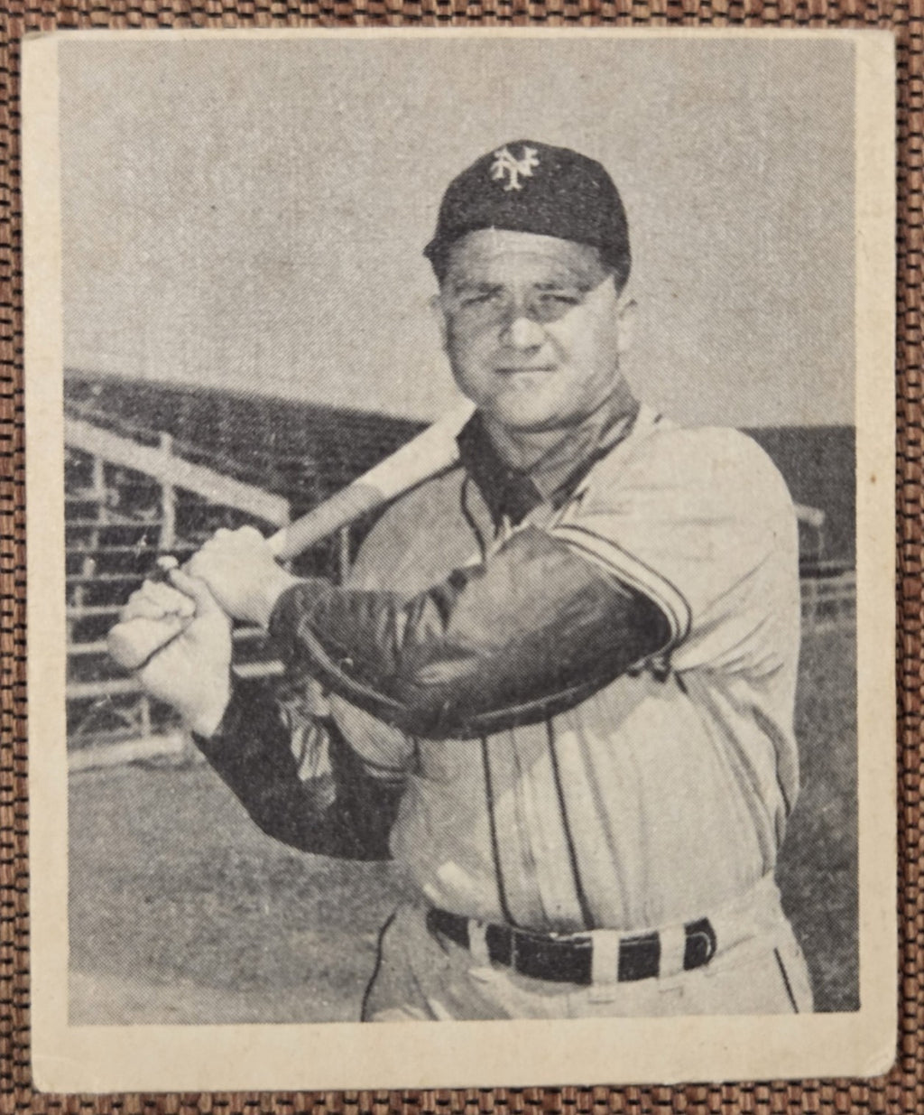 1948 Bowman #13 Willard Marshall New York Giants Rookie Baseball Card RC SP0