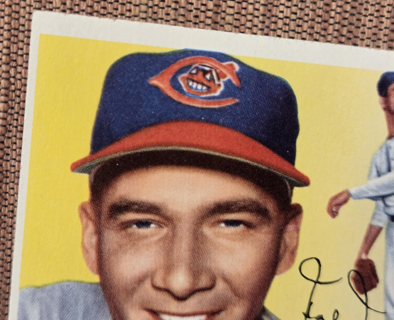 1955 Topps #24 Hal Newhouser Cleveland Indians Authentic Original Baseball Card1