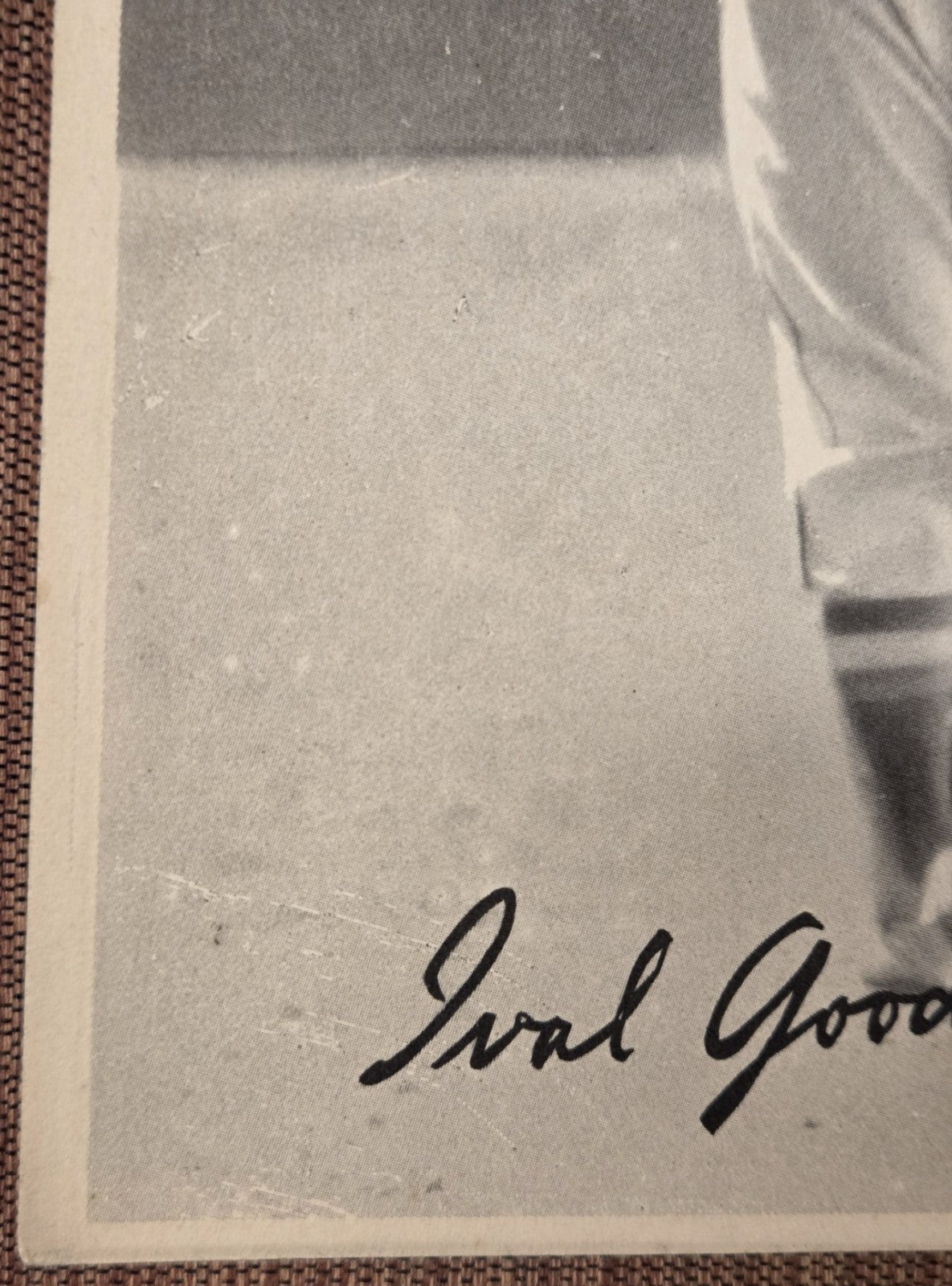 1939 Goudey #10 Ival Goodman Cincinnati Reds Chicago Cubs Original Baseball Card3