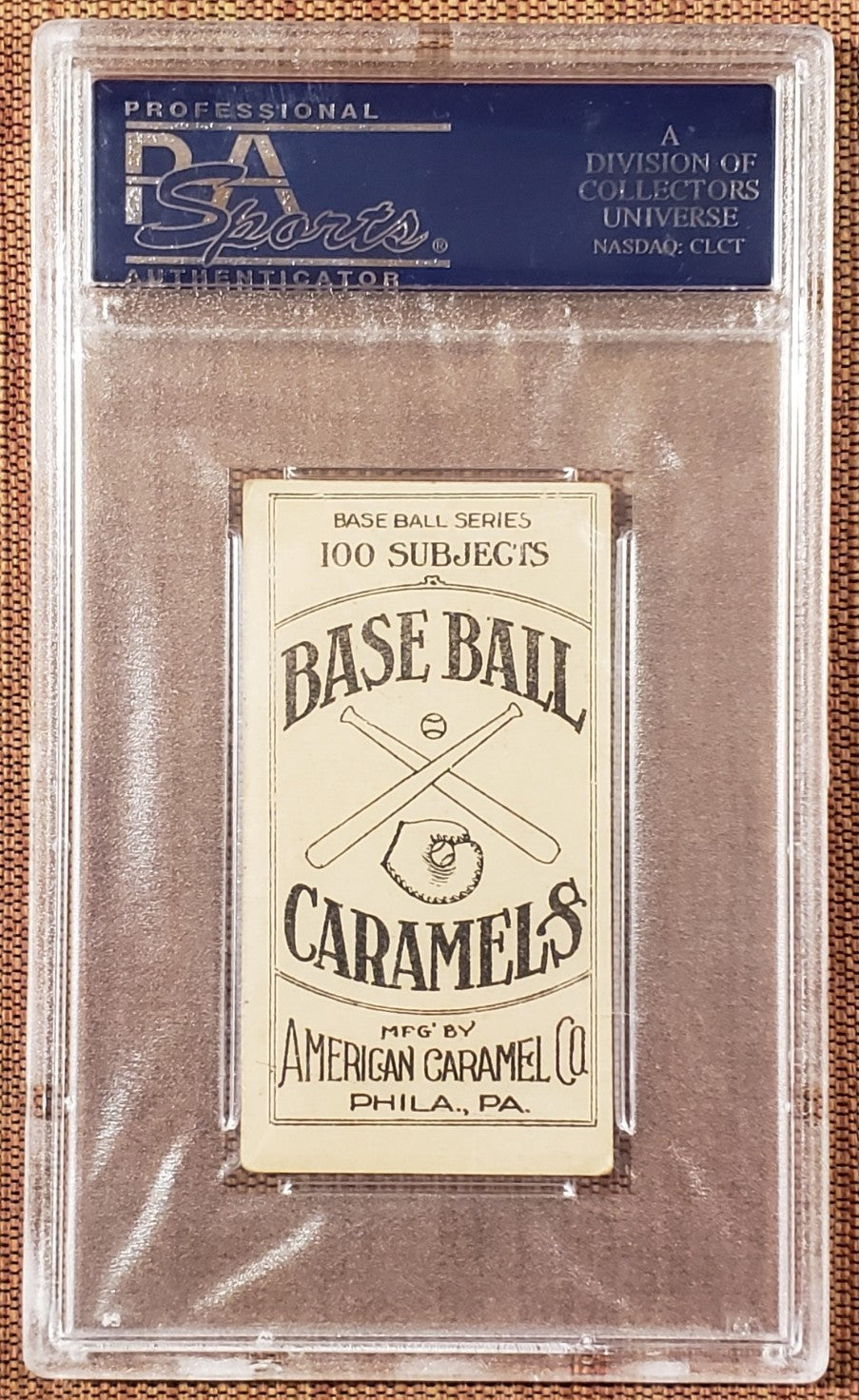1909 American Caramel E90-1 Hal Chase New York Yankees Baseball Card PSA 3.5 VG+1