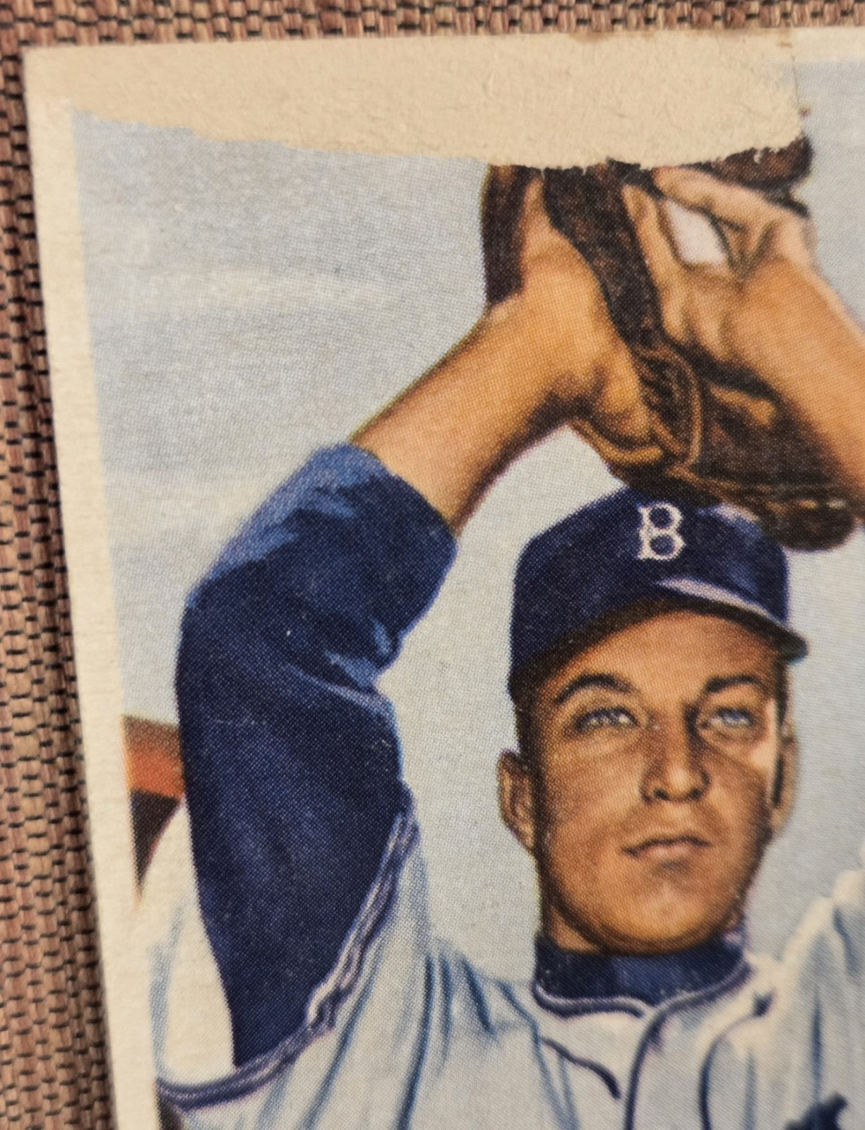 1953 Topps #263 Johnny Podres Brooklyn Dodgers Rookie Original Baseball Card RC1