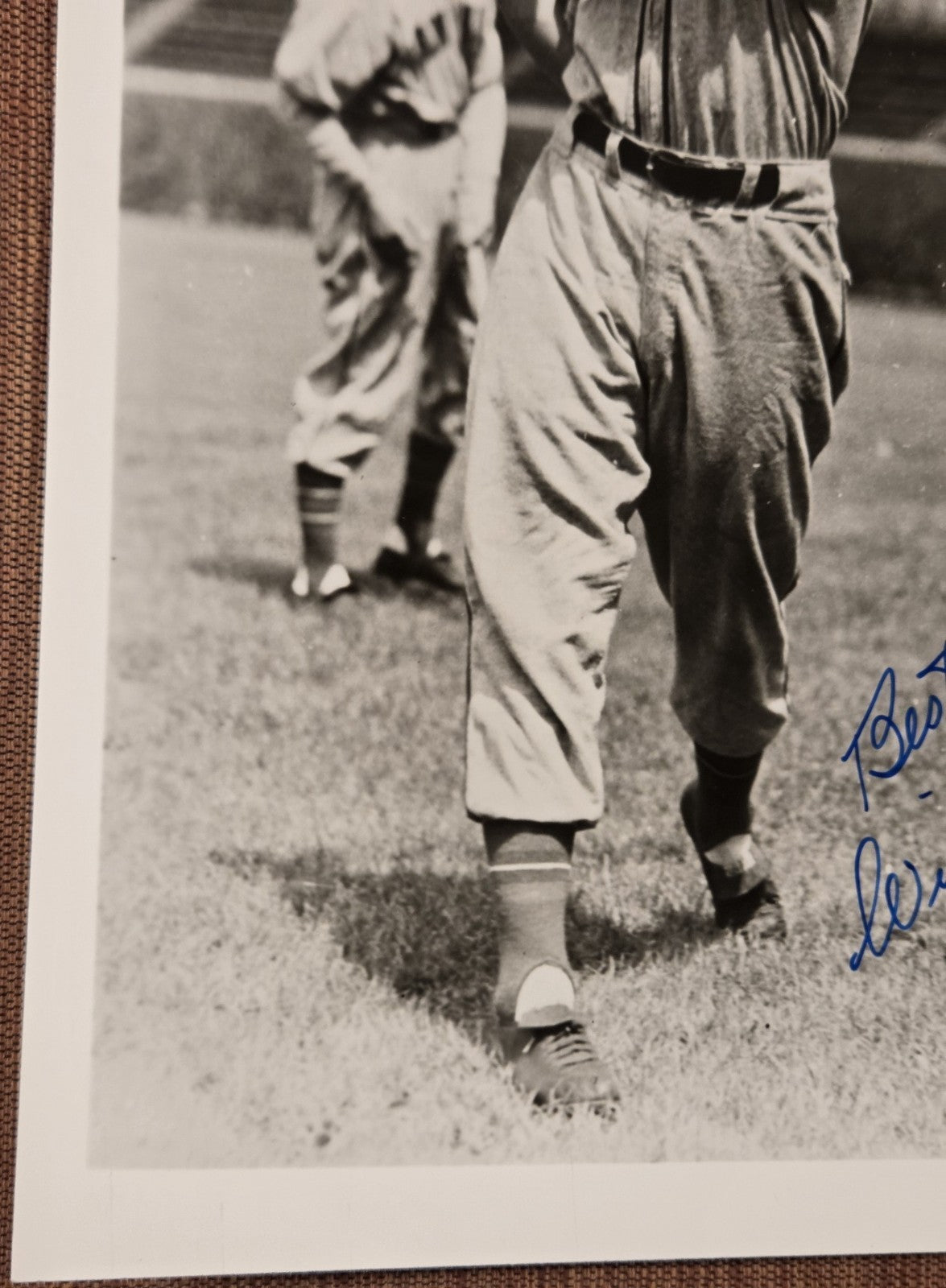 Willard Marshall AUTO New York Reds White Sox Baseball Signed 8 x 10 Photo JSA4