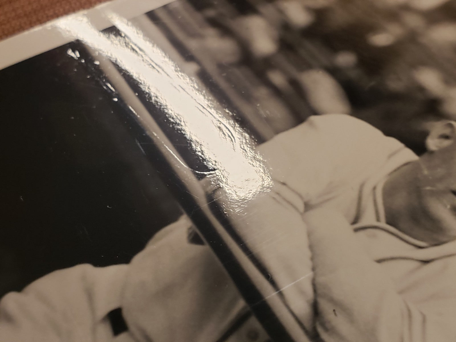 Hal Lee Wally Burger Auto Boston Braves Original 1930's Baseball 8x10 Photo JSA6