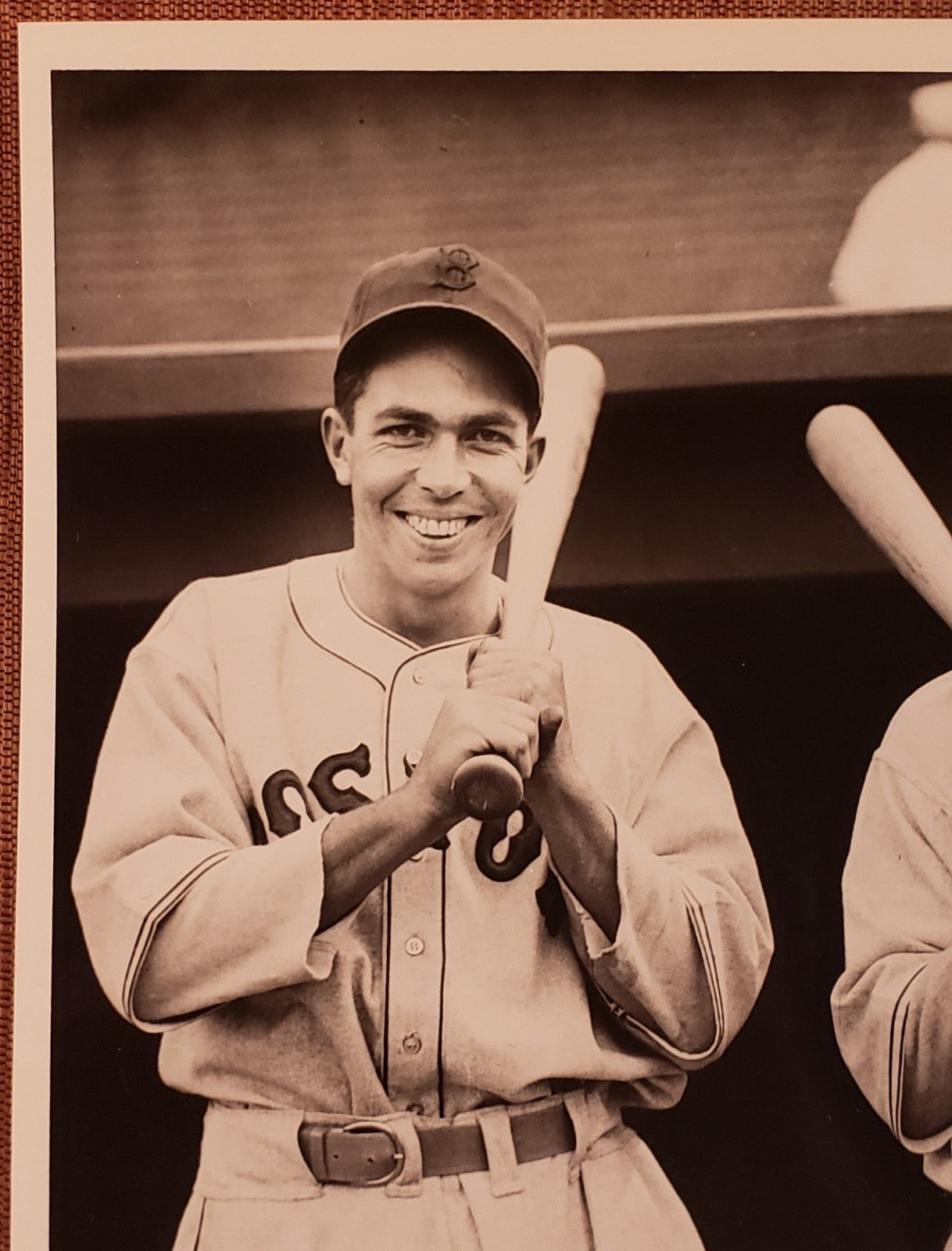 Bobby Doerr Auto Boston Red Sox 1940's Baseball 8x10 Vintage Photo JSA HOF3