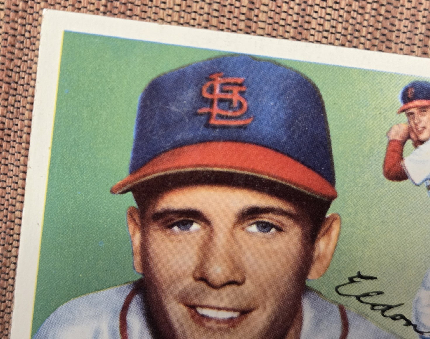 1955 Topps #55 Rip Repulski St. Louis Cardinals Authentic Original Baseball Card1