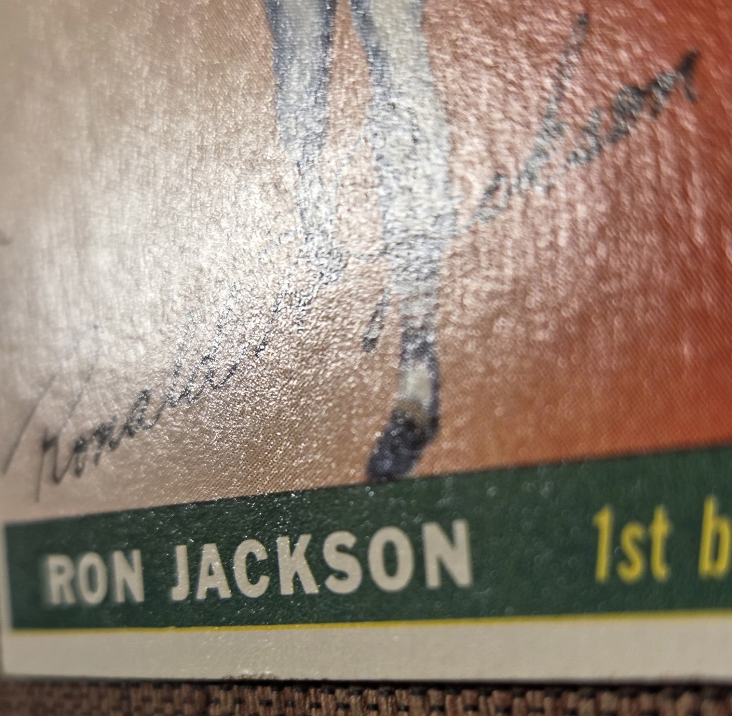 1955 Topps #66 Ron Jackson Chicago White Sox Rookie Original Baseball Card RC6