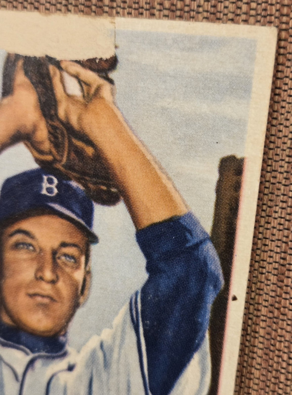 1953 Topps #263 Johnny Podres Brooklyn Dodgers Rookie Original Baseball Card RC4