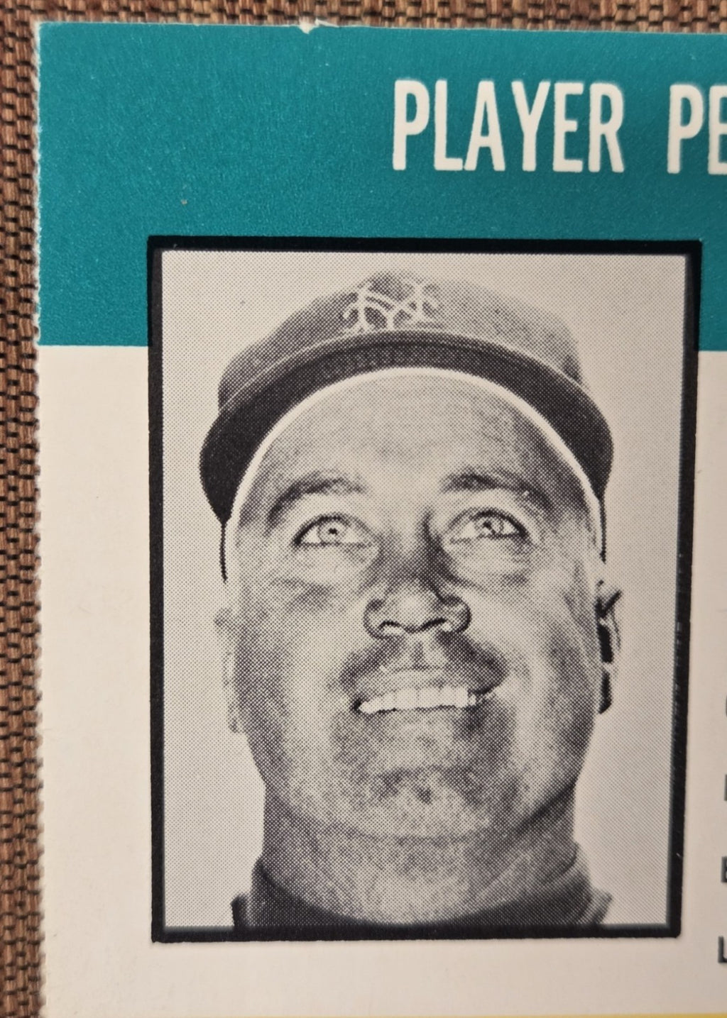 1964 Challenge the Yankees Duke Snider New York Mets Original Baseball Card1