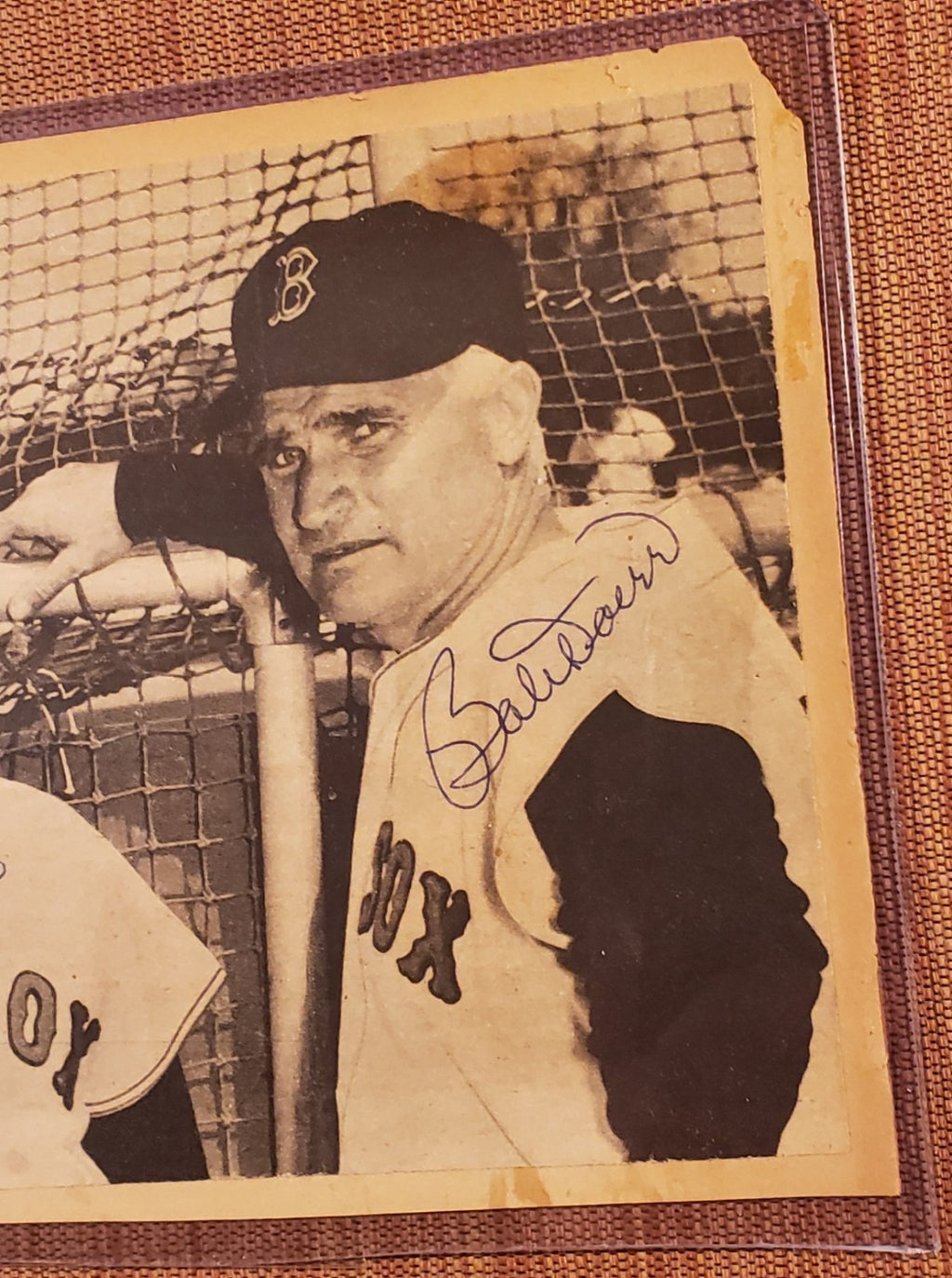 Bobby Doerr Dick Williams Popowski 4x Auto Red Sox Baseball 5x10 Photo JSA HOF3