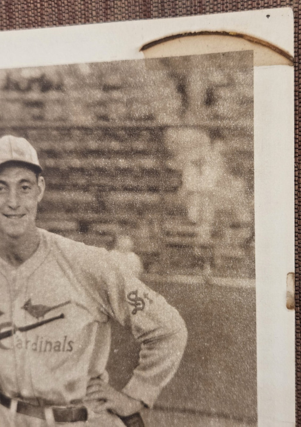 1931 Metropolitan Studios Charlie Gelbert St. Louis Cardinals Baseball Card2