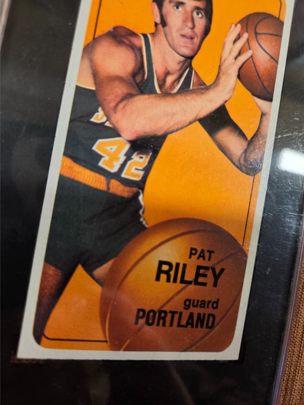 1970 Topps #13 Pat Riley Portland Trailblazers Rookie Basketball Card SGC 9 Mint3