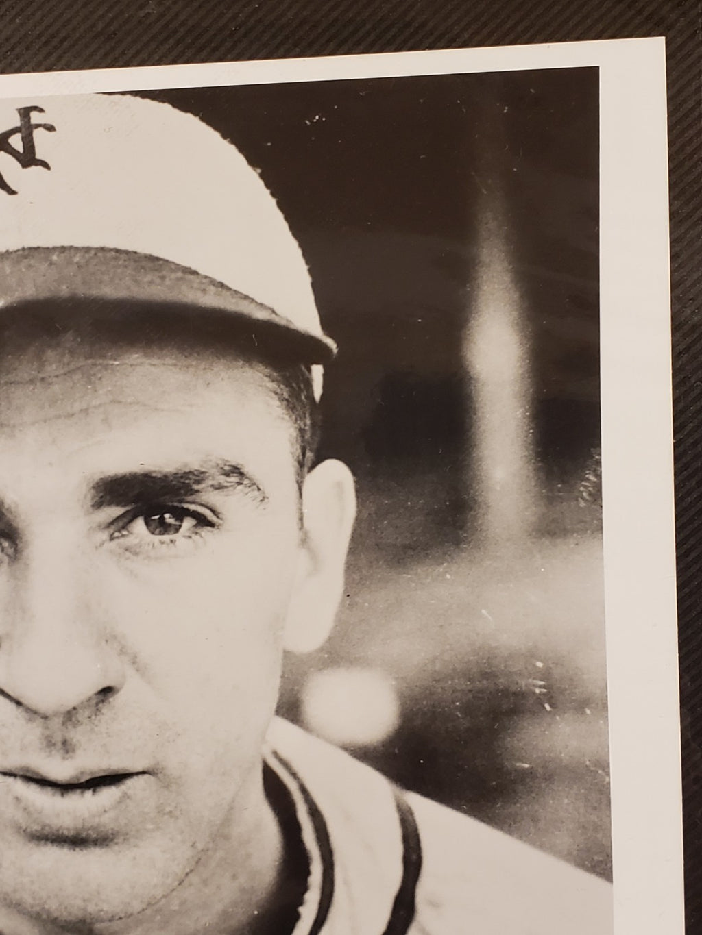Carl Hubbell Auto New York Giants Vintage Original Baseball 8x10 Photo JSA HOF1